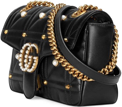 gucci marmont belt bag pearl|Gucci Marmont suede bag.